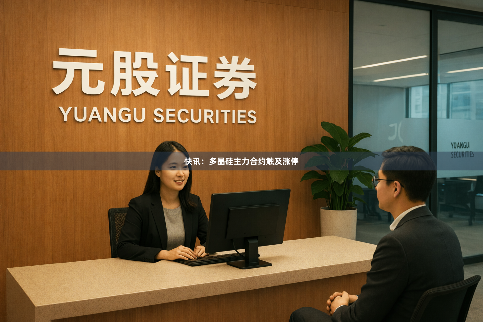 快讯：多晶硅主力合约触及涨停