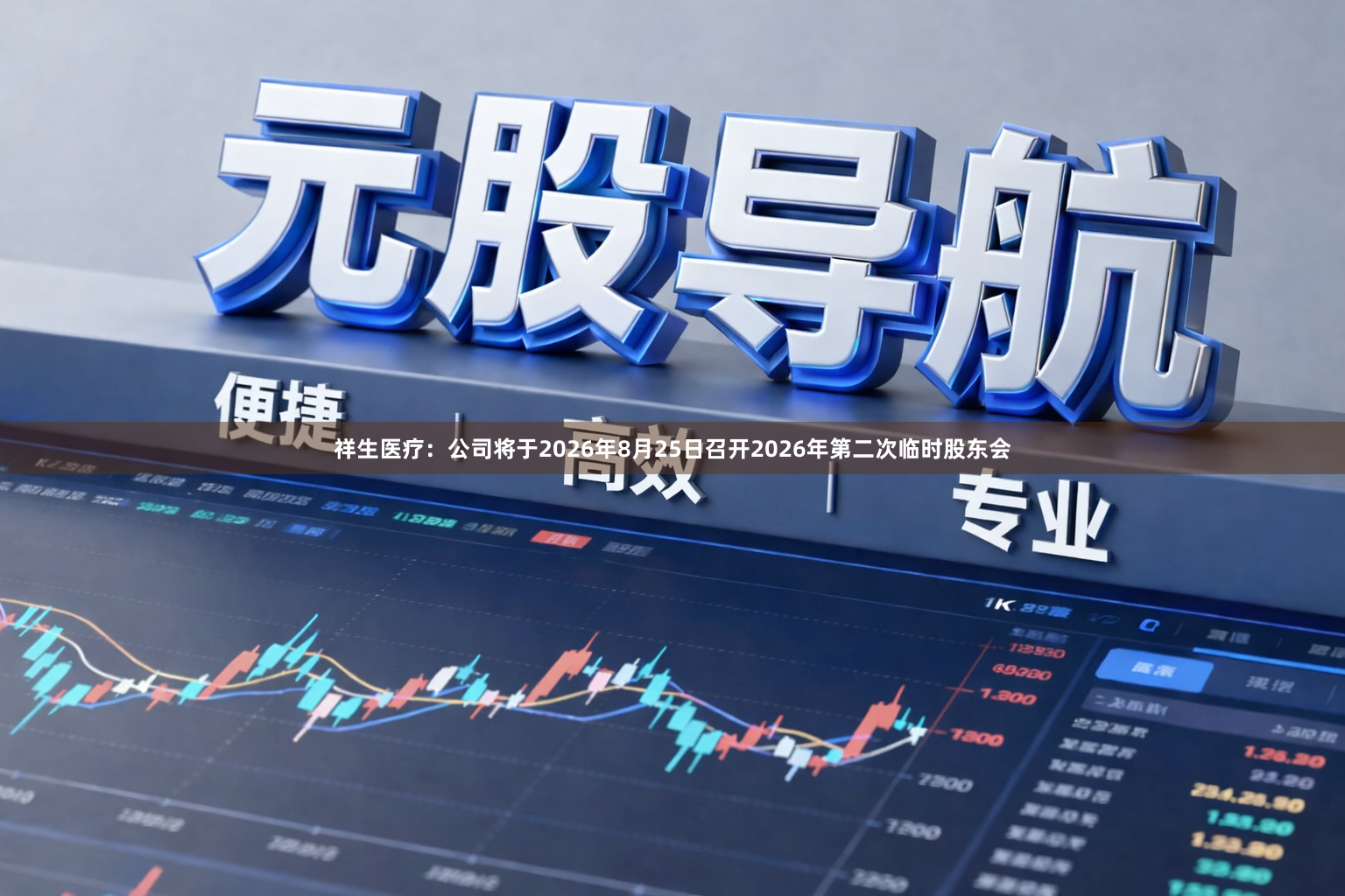 祥生医疗：公司将于2026年8月25日召开2026年第二次临时股东会