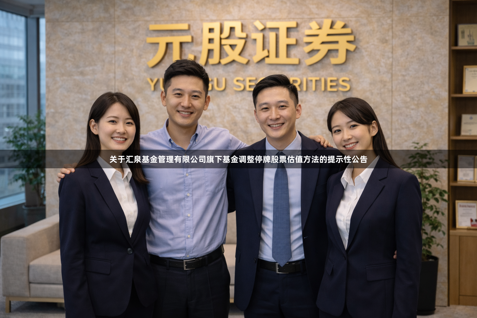 关于汇泉基金管理有限公司旗下基金调整停牌股票估值方法的提示性公告